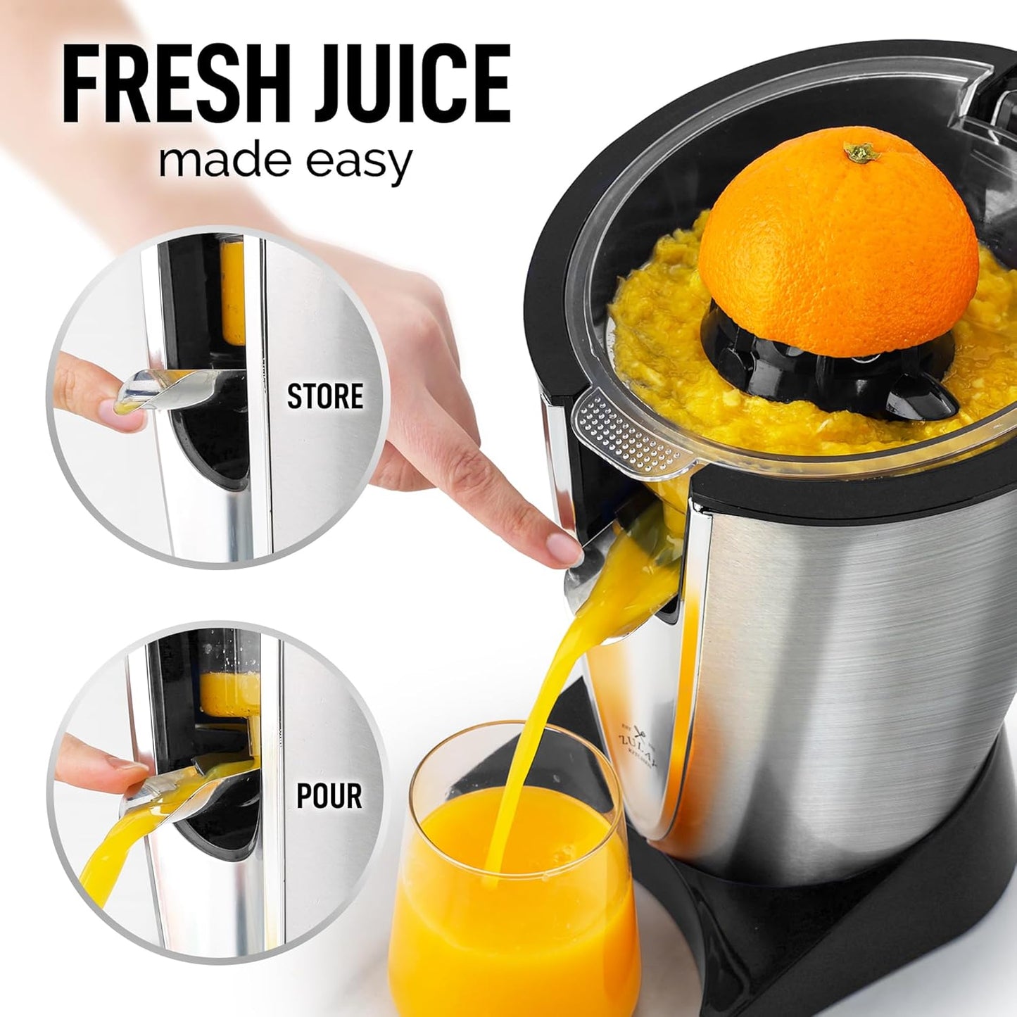 JuiceNest™ Presse-agrumes automatique