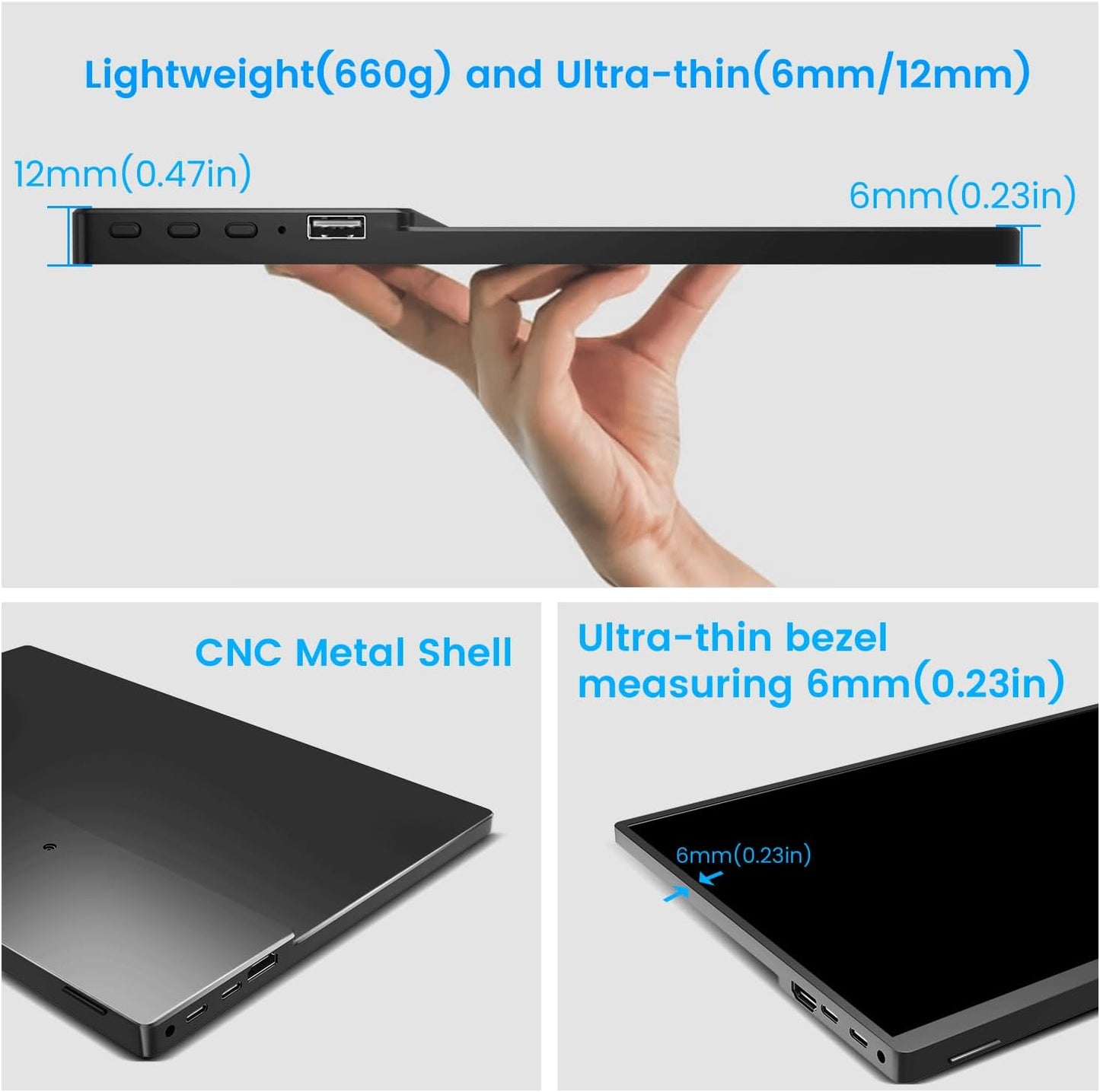 TouchSmart™ Bärbar pekskärm