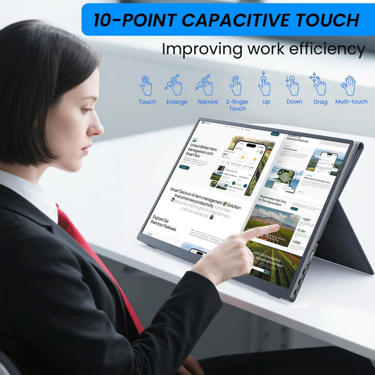 TouchSmart™ Bärbar pekskärm